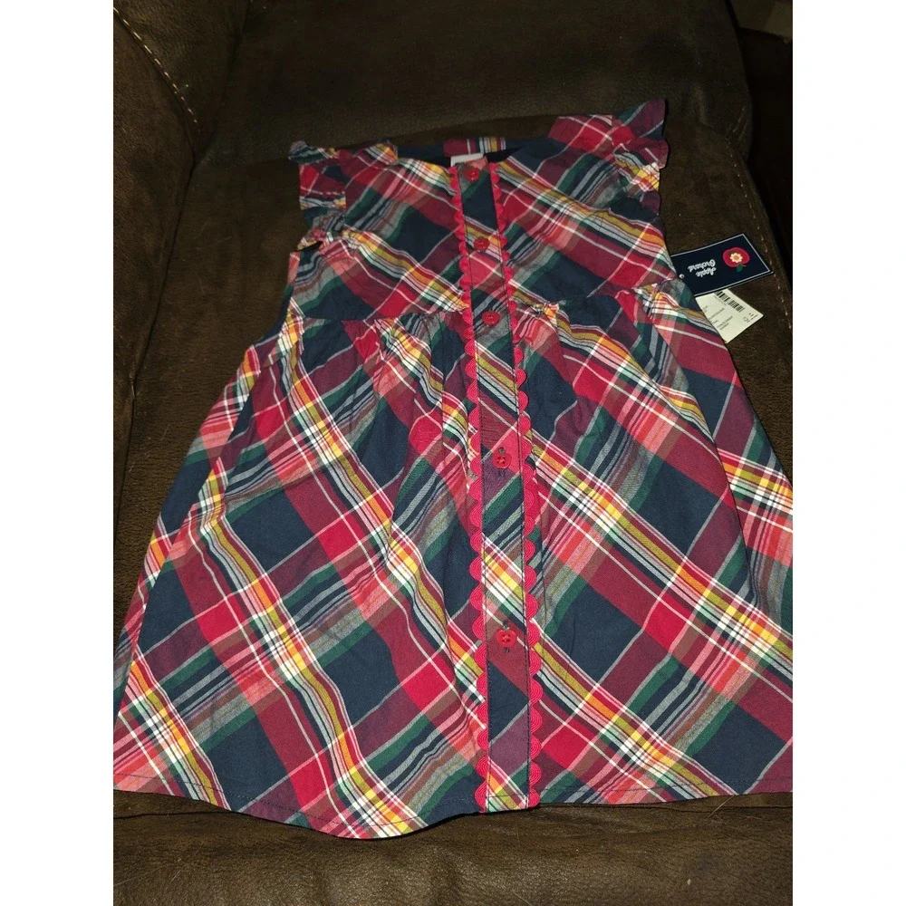 Gymboree apple orchard back to school dress size 3t nwt